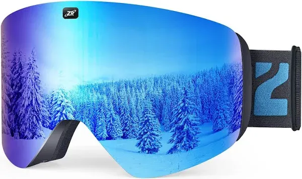 ZIONOR X11 Ski Snowboard Snow Goggles with Magnetic Interchangeabl<wbr/>e Lens