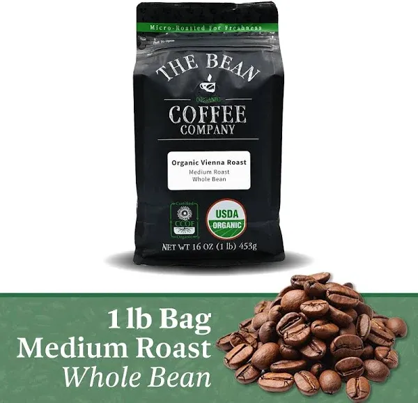 The Bean Coffee Company Organic Vienna Roast