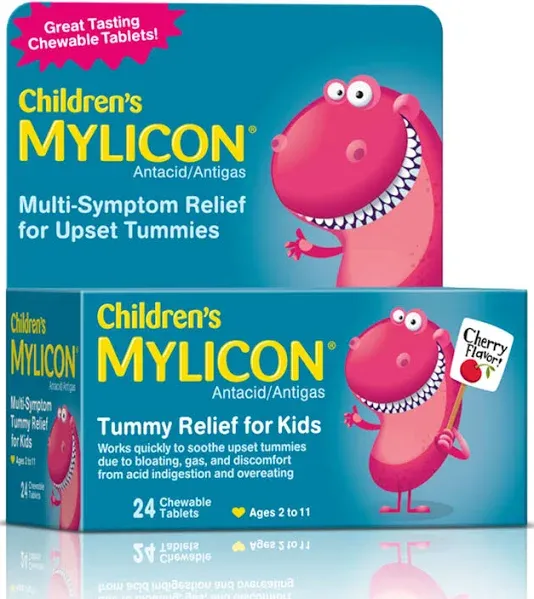 Mylicon Children's Tummy Relief Chewable Tablets