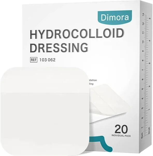 Dimora Hydrocolloid Wound Dressing 20 Pack