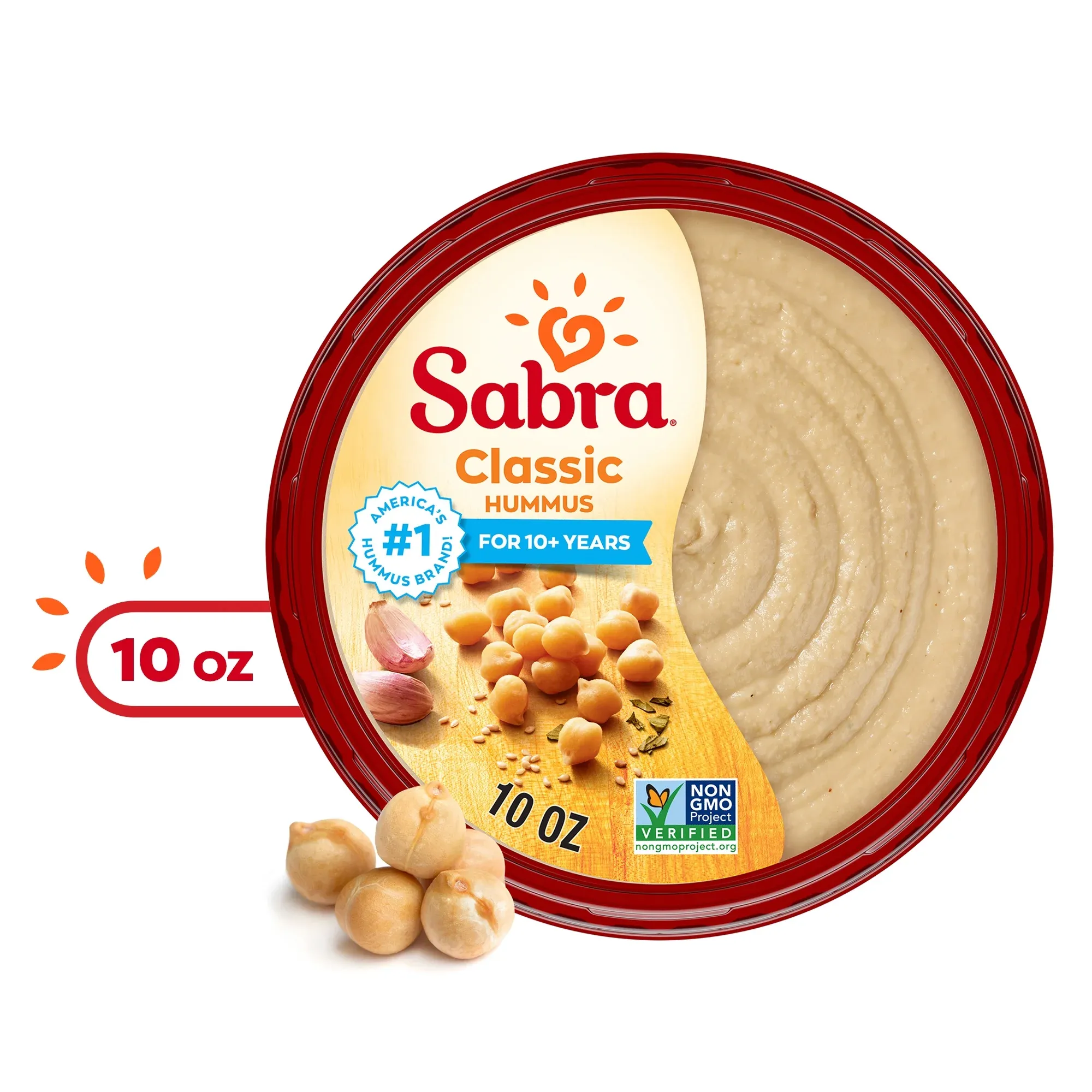 Sabra Classic Hummus Singles