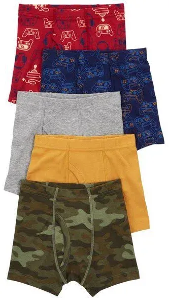 Carter's Boy's 5-Pack Cotton Boxer Briefs