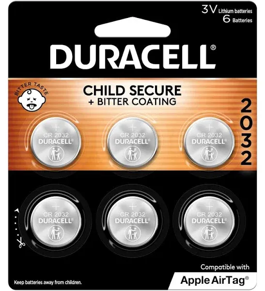 Duracell 2032 Lithium Coin Battery