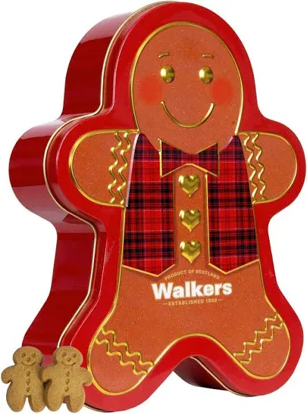 Walker's Gingerbread Man Shortbread Tin