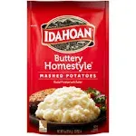 Idahoan Mashed Potatoes, Buttery Homestyle, 4 oz