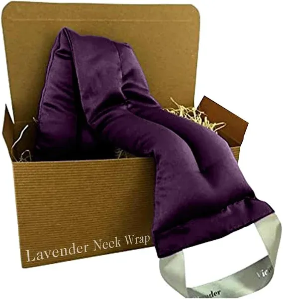 Victoria's Lavender Luxury Microwavable Aromatherapy Neck Wrap