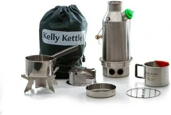 Kelly Kettle Trekker Stainless Steel Kettle Kit