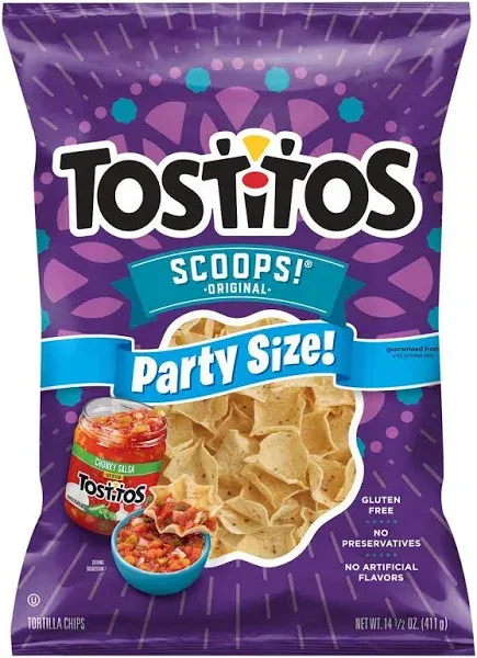 Tostitos Scoops Tortilla Chips - 14.5 oz packet