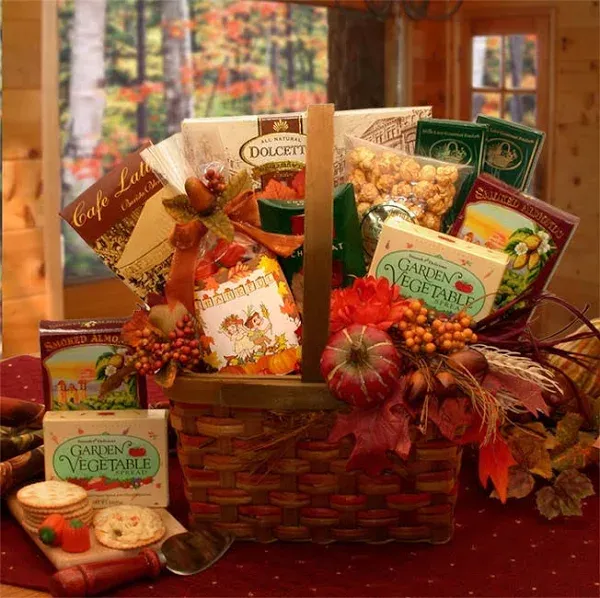 GBDS Harvest Blessings Gourmet Fall Gift Basket