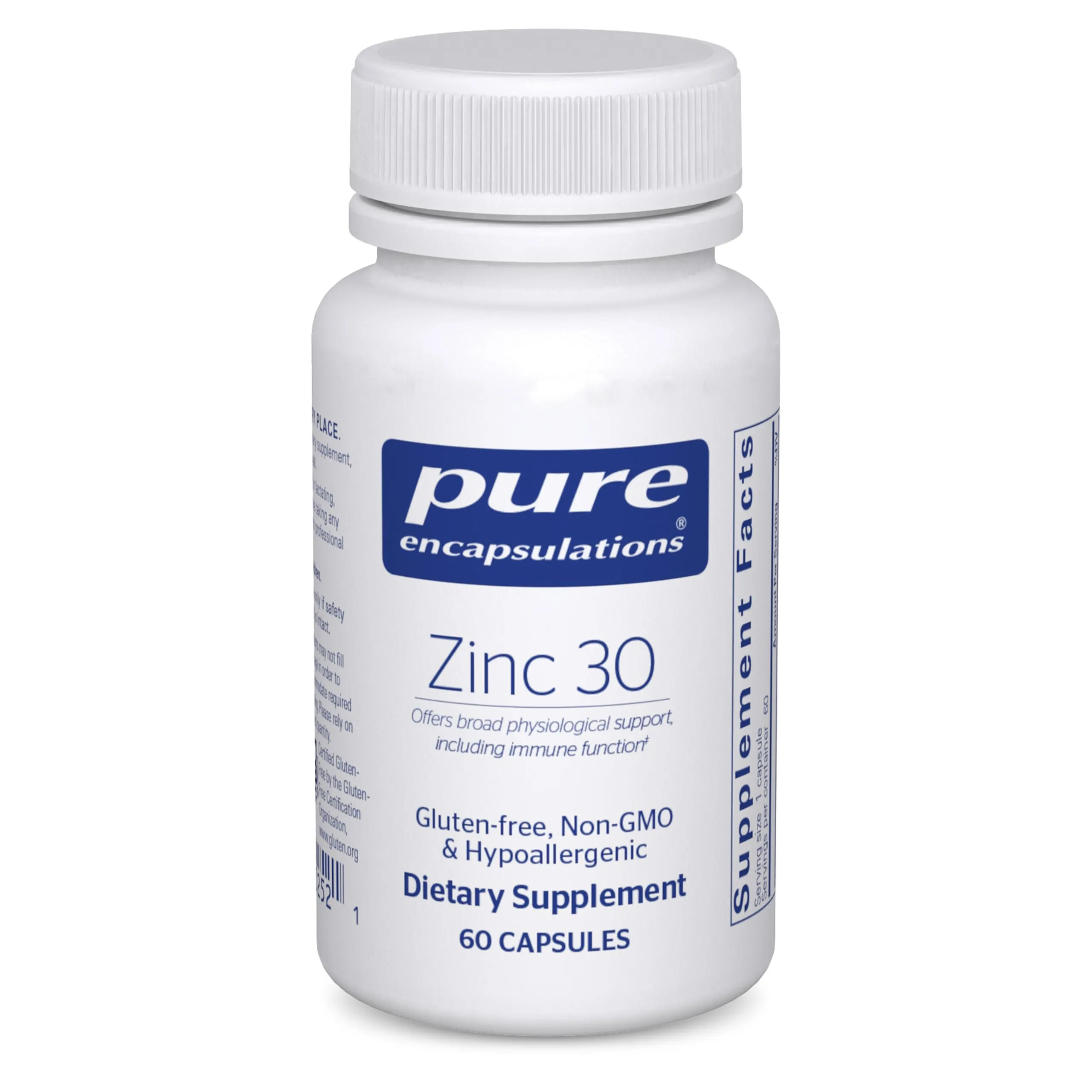 Pure Encapsulations Zinc 30