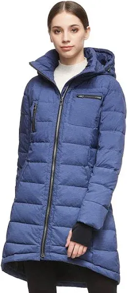 Orolay Slant Pocket Zip up Puffer Down Coat XS