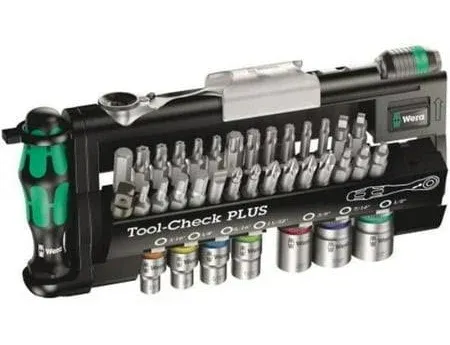 Wera 05056491001 Tool-Check Plus Imperial Bit Set