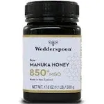 Wedderspoon Raw Manuka Honey MGO 850 500g