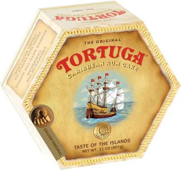 Tortuga Caribbean Original Rum Cake with Walnuts