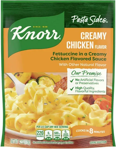 Knorr Creamy Chicken Pasta Sides