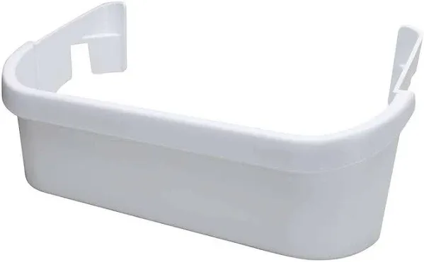 240351601 Refrigerator Freezer Door Bin Shelf - Compatible with Frigidaire, Kenmore, Crosley Side-by-Side Models - Replacement for AP2115974, 891154, 240351607 (2 Pack)