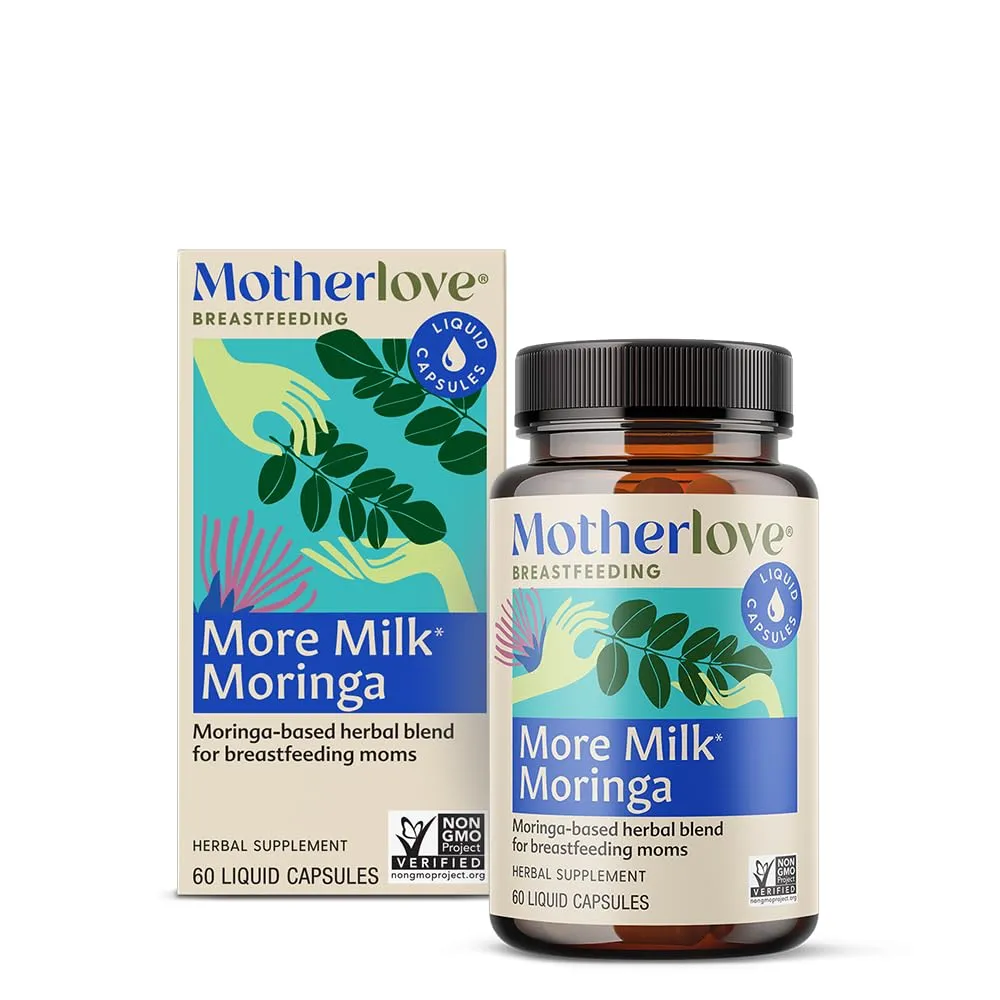 Motherlove More Milk Moringa Capsules