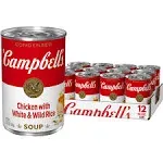 Campbell's Condensed Chicken with White & Wild Rice Soup, 10.5 oz.