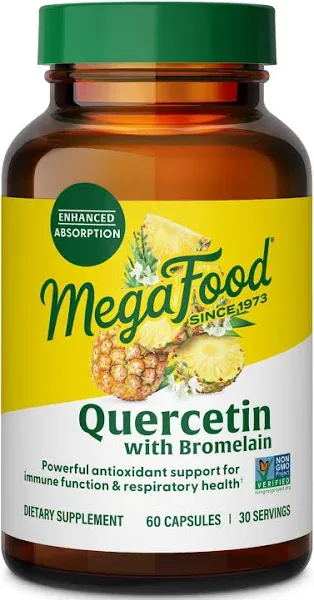 MegaFood Quercetin with Bromelain