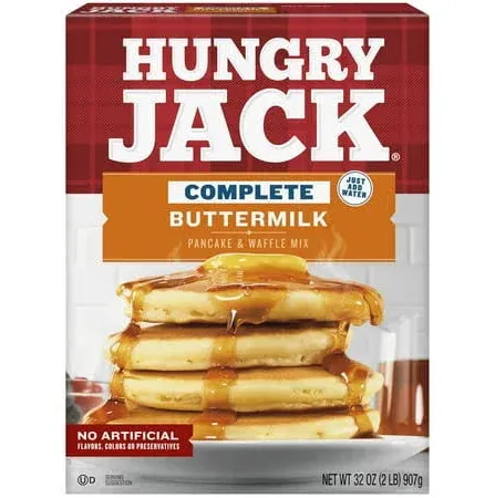 Hungry Jack Buttermilk Complete Pancake Waffle Mix