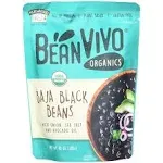 BeanVivo Organic Baja Black Beans 10 oz- 6 Pack