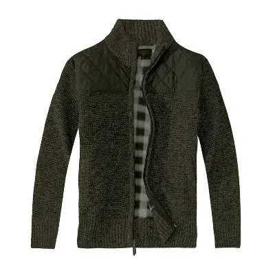 Gioberti Men's Regular Fit Knitted Full Zip Cardigan Sweater