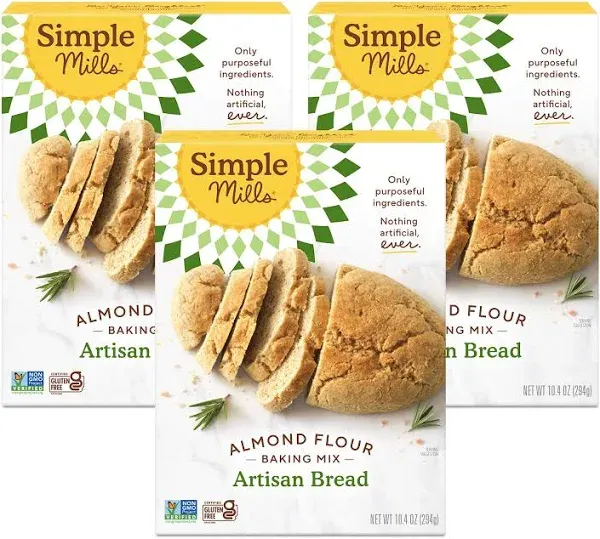 Simple Mills Almond Flour Baking Mix Artisan Bread Mix