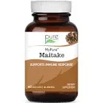 Pure Essence, MyPure™ Maitake 30 and 60 Vegi-Caps | Immune Support System, Stress Relief, Build Energy