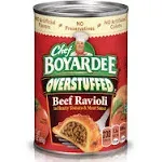 Chef Boyardee Overstuffed Beef Ravioli - 15 oz