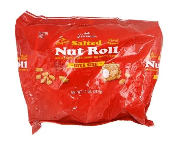 Pearsons The Original Salted Bite Size Nut Roll (11 oz)