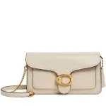 Coach Tabby Chain Leather Clutch Bag