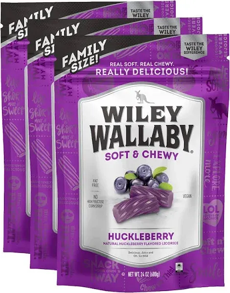 Wiley Wallaby Huckleberry Licorice