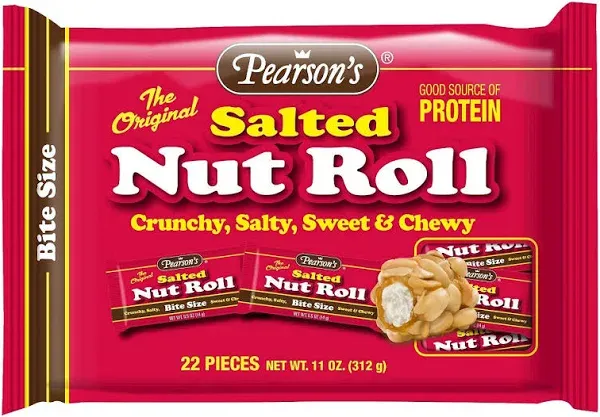 Pearson's Bite Size Salted Nut Roll