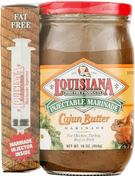 Louisiana Fish Fry Cajun Butter Marinade