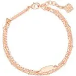 Kendra Scott Fern Multi Strand Bracelet in Rose Gold