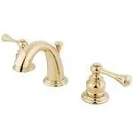 Vintage Widespread Bathroom Faucet, Polished Brass | Kingston Brass