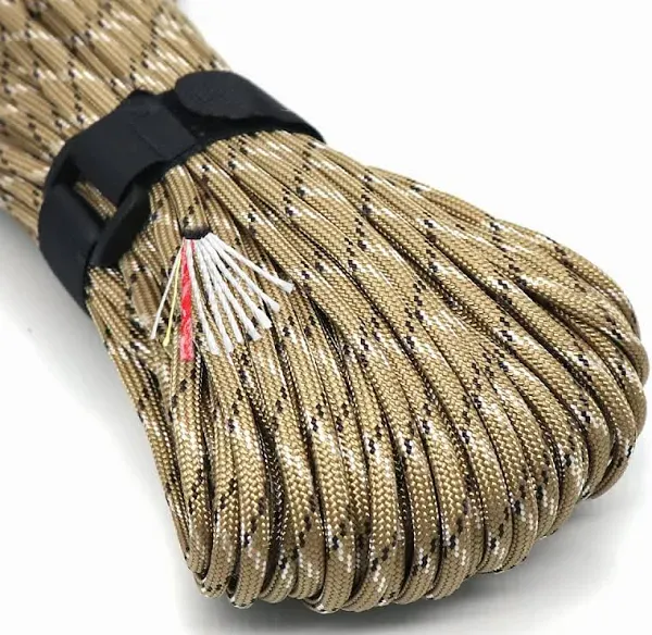 PSKOOK Survival Paracord Parachute Fire Cord