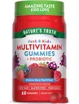 Nature's Truth Multivitamin + Probiotic, Gummies, Natural Berry Punch - 60 Gummies