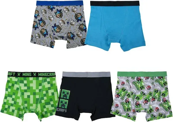 Minecraft Boys Boxer Briefs