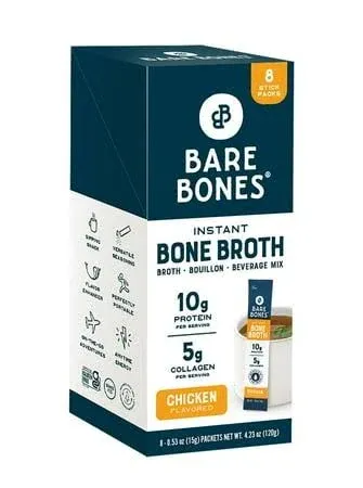 Bare Bones Bone Broth Instant Powdered Beverage Mix