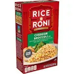 Rice A Roni Cheddar Broccoli Flavor 6.5 Oz Paper Box