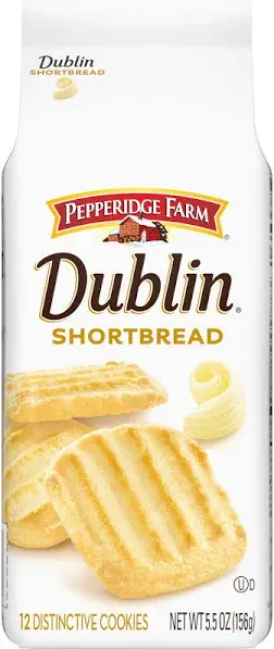 Pepperidge Farm Dublin Shortbread Cookies