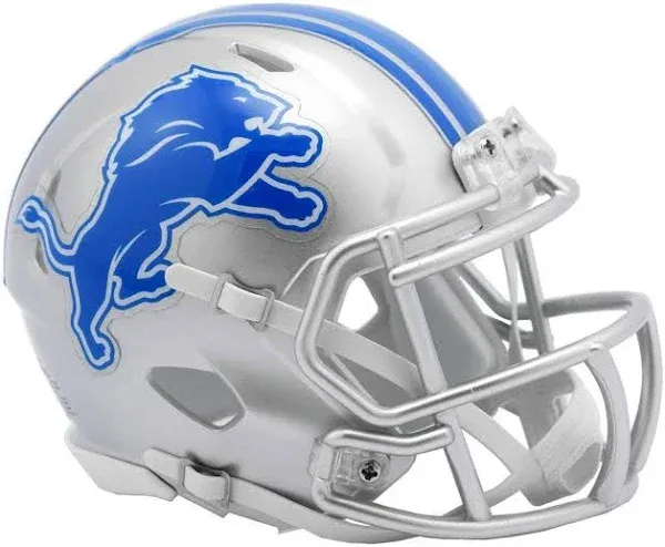 Riddell NFL Detroit Lions Speed Mini Replica Helmet