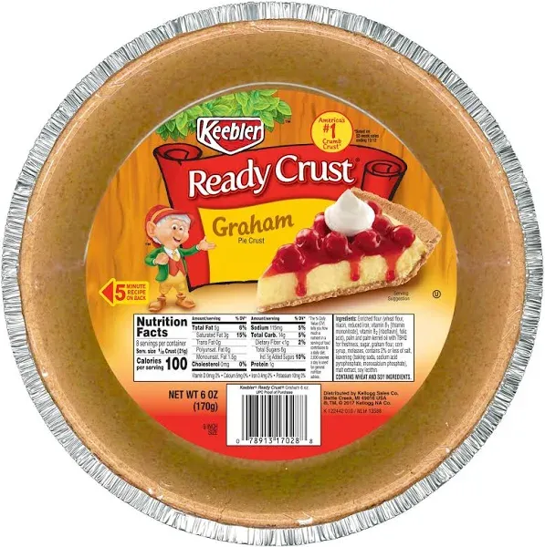 Keebler Graham Ready Pie Crust