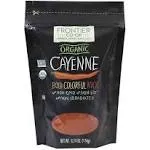 Frontier Coop, Organic Cayenne Ground, 6.14 Oz