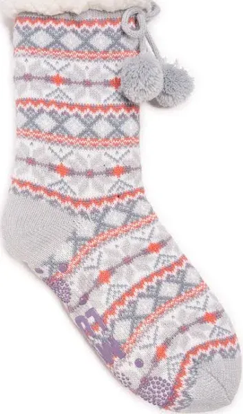 Muk Luks Women's Tall Cabin Socks