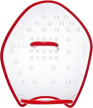 TYR Catalyst Stark Paddle Swimming Equipment, Clear, X-Large