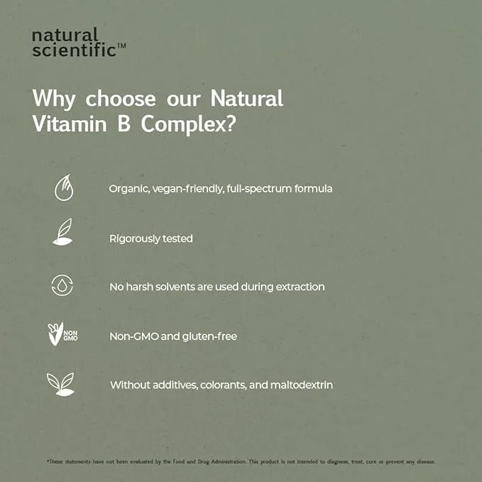 Natural Scientific Organic Supplement