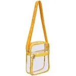 USPECLARE Clear Purse for Stadium Events Clear Messenger Bag for Men and Women