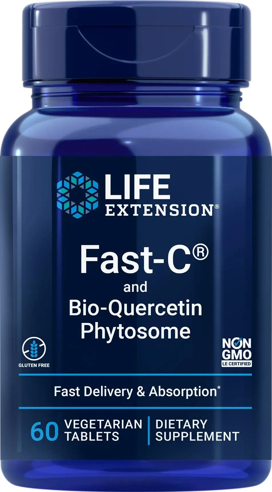 Life Extension Vitamin C and Quercetin Phytosome 60 Tabs